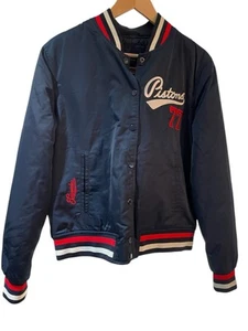 SuperDry Woman's Varsity Bomber Jacket UK Size 12 - Picture 1 of 6