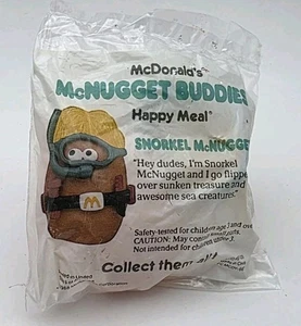 SEALED 1988 McDonald’s - McNugget Buddies - Schnorchel - Taucher Happy Meal Spielzeug - Bild 1 von 4