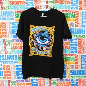 Insanity Circus INSA 4-20-21 Cannabis T Shirt Size L Black Eye Graphic - Picture 1 of 4