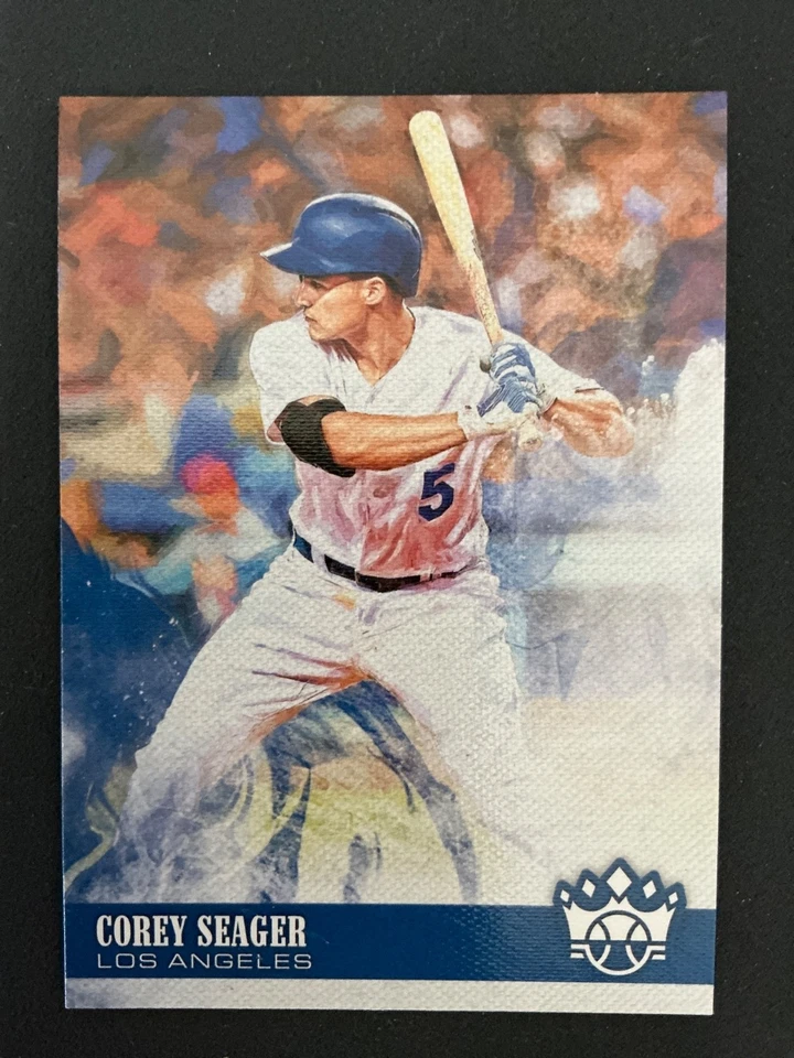 Base de beisebol 2018 Diamond King, inserções, variação, emoldurada - Frete grátis - Imagem 1 de 1