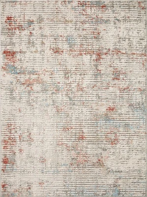 Alfombra Loloi II Colección Estelle EST-04 Marfil/Multi 6'-7" x 9'-10" Foto 1 de 4