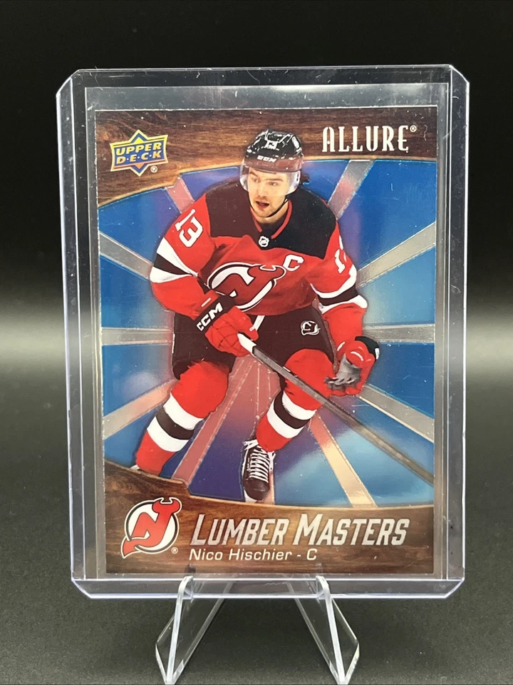2023-24 Upper Deck Allure - Lumber Masters Nico Hischier #LM-12 - Image 1 of 2