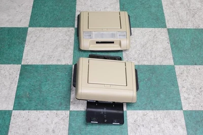 07-14 Escalade ESV Tan Front Rear Overhead Roof Pair Display Screens OEM OE WTY Foto 1 de 4