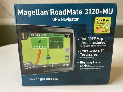 Magellan RoadMate 3120-MU 4.7 inch GPS Navigator - Black - Image 1 of 4