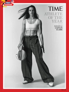 TIME Magazine 2024 Athlete of the Year Caitlin Clark: Ausgabe datiert 30.12.24 Europ - Bild 1 von 12