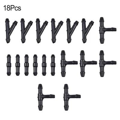 Reliable TYI Type Splitter Fittings 18pcs Windshield Washer Hose Connectors - Image 1 of 4