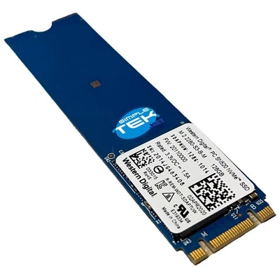 WD SN520 SSD M.2 2280 NVME PCIe 3.0 X2 128GB Refurbished Drive - Image 1 of 4