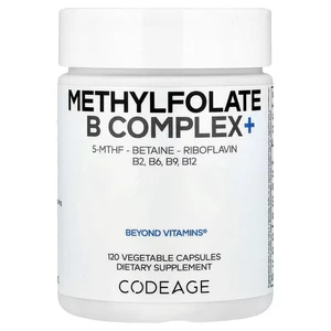 Codeage, Complejo de Metilfolato B+, 120 Cápsulas, Caducidad: 07/2028 - Imagen 1 de 2
