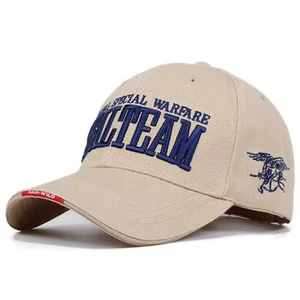US Navy Seal Team Adjustable Baseball Cap Tac Special Forces Embroidered Hat - Picture 1 of 1
