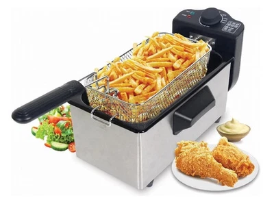 Friggitrice ad Olio 3.5L - Acciaio Inossidabile - Immagine 1 di 4