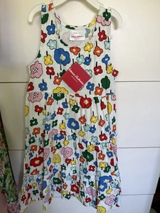 Hanna Andersson Girls' Multicolor Twirl Power Racerback Dress NWT Size 5 - Picture 1 of 2