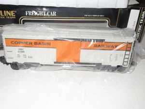 K-LINE TRAINS - K-641-9024 TTOS COPPER BASIN RR- 1999 BOXCAR- 0/027-  NEW - H1W - Picture 1 of 1