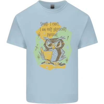 Funny Book Reading Owl Bookworm Books Kids T-Shirt Childrens - Image 1 of 4