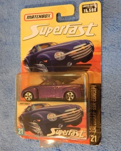 Chevrolet SSR Concept 2006 Superfast #21 Matchbox púrpura edición limitada 1/15500 - Imagen 1 de 11