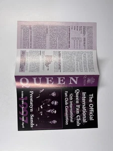 Queen International Fan Club Convention Flyer Original Promotion 1997 - Picture 1 of 12