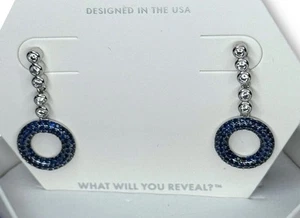 BP “Doughnuts Of Sparkle” Sept 2024 RBP6439 LC Sapphire Rhodium Plated NIB - Picture 1 of 4