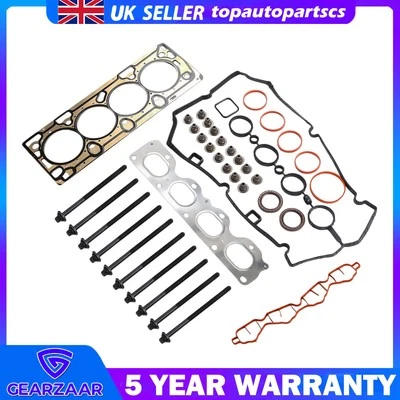 HEAD GASKET SET BOLTS KIT FOR ASTRA INSIGNIA VECTRA ZAFIRA 159 1.8 Z18XER A18XER - Image 1 of 4