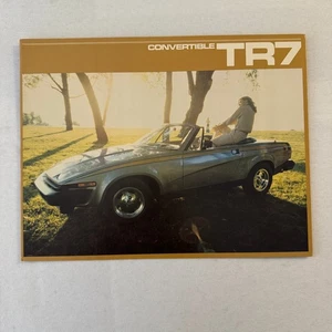 Triumph TR7 Convertible Brochure Car Advertising Catalog Canadian Market - Picture 1 of 4