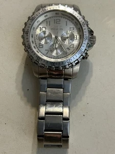 Reloj Invicta Hombre 45mm Especial Piloto Cronógrafo 6620 Tono Plateado y Esfera SS - Imagen 1 de 4