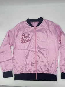 Giacca di raso donna rosa anni 50 grande adulto *NUOVA* - Foto 1 di 4