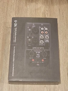 Zoom U-24 2-In/4-Out Handy Audio Interface - new open box - Picture 1 of 6