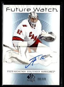 2023-24 SP Authentic Retro Future Watch AUTO Pyotr Kochetkov /699 - Picture 1 of 2
