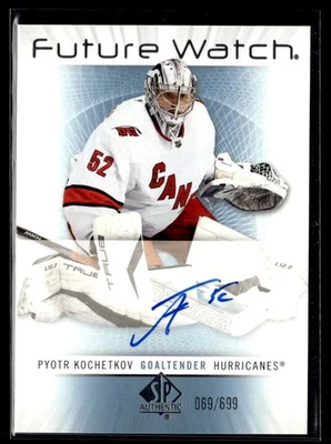 2023-24 SP Authentic Retro Future Watch AUTO Pyotr Kochetkov /699 - Image 1 of 2