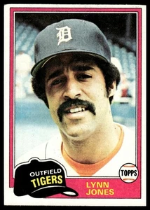 1981 Topps #337 Lynn Jones Detroit Tigers NM+ - Bild 1 von 2