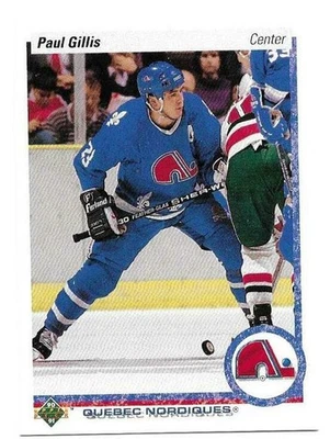 PAUL GILLIS 1990-91 UPPER DECK CARD NM-MT CONDITION - Image 1 of 2