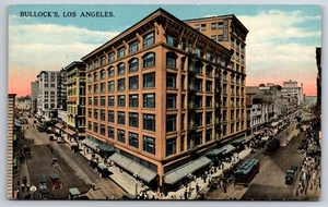 Bullock's Department Store Los Angeles California CA c1910 Postcard - Picture 1 of 2