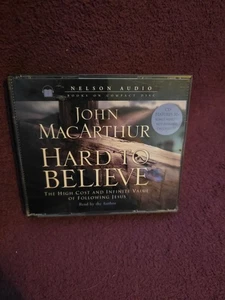 Hard To Believe John Macarthur (CD Audiobook, 2003) - Picture 1 of 4