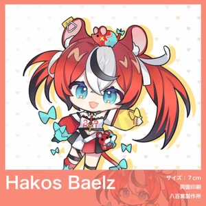 Hololive Vtuber Hakos Baelz Portachiavi Acrilico Doppio Lato Charm Volume.13 - Foto 1 di 2