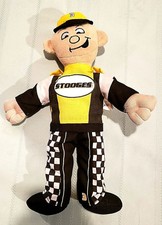 Three Stooges Curly Plush 18" Official Stooges Rare Collectible