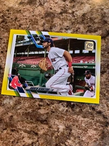 Andrew Benintendi 2021 Topps Yellow Walgreens SP Parallel # 154 Boston Red Sox - Bild 1 von 1