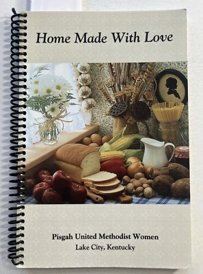 Lake City KY Kentucky Cookbook ethnic Southern French Creole German Kuchen VTG - Imagem 1 de 4