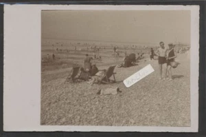 Bademode  Männer Strand Meer    alte  Fotokarte 14x9 cm - Picture 1 of 2