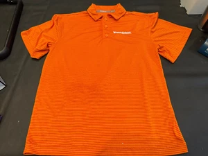 WHATABURGER SHIRT ADULT Small EMPLOYEE POLO UNIFORM ORANGE STAFF CREW MANAGER - Picture 1 of 6