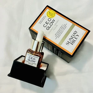 Sunday Riley 🧡 CEO Glow Oil 15 ml ~ New In Box 💯 Authentic 🧡 - Picture 1 of 5