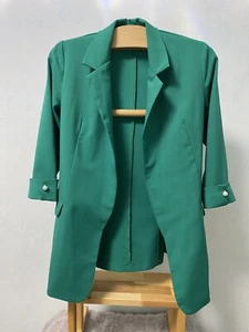 Valentino Garavani Women 3/4 sleeve, Green Jacket - Picture 1 of 18