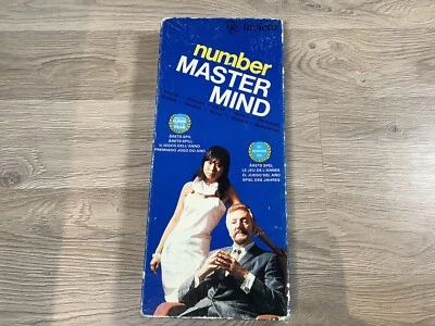 NUMBERS MASTER MIND Vintage Classic BOARD GAME Invicta 1976 Boxed 100% COMPLETE - Image 1 of 4