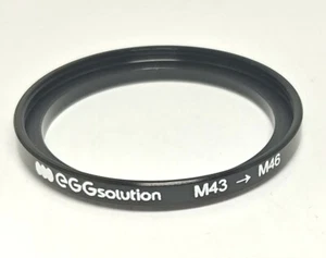 EGG Solution brand 43-46mm STEP UP (STEPPING) FILTER RING ADAPTER - Picture 1 of 1