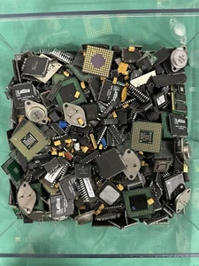 Scrap IC CPU Chips Tantalum Capacitors for Gold Silver & Precious Metal Recovery - Picture 1 of 8