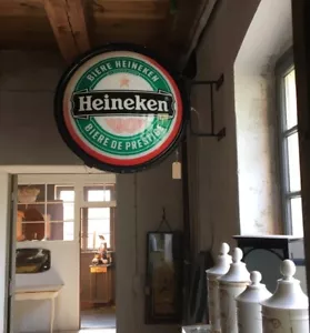 Leuchtreklame Bierwerbung Neonreklame Kneipenschild Werbeschild Reklame Werbung - Bild 1 von 10