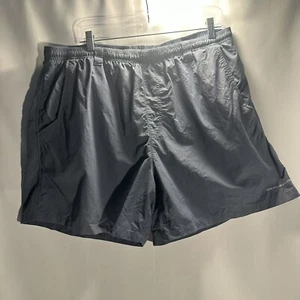 Columbia Shorts Mens Extra Large Blue PFG Logo Outdoors Casual Lightweight - Picture 1 of 5