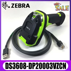 Zebra DS3608-DP20003VZCN Ultra-Rugged DPM 2D/1D Barcode Scanner Reader USB Kit - Picture 1 of 12