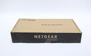 New Open Box NETGEAR FS728TP -100NAS 24FE+4GE POE Smart Switch - Picture 1 of 6