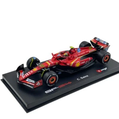 Modellino F1 Bburago 1/43 Signature Ferrari SF-24 Carlos Sainz #55 Monza GP 2024 - Immagine 1 di 4