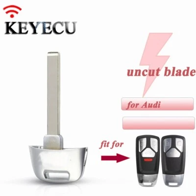 Пустое лезвие для аварийной вставки ключа дистанционного управления для Audi A4 A5 Q7 SQ7 2017/TT 2016+ - Изображение 1 из 4