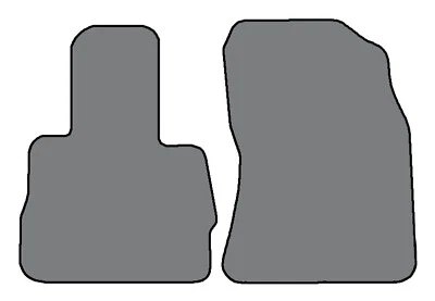 BMW X5 2000-2006 - 2 alfombrillas delanteras personalizadas - negras Foto 1 de 4