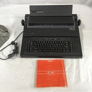 Vintage Olivetti ET 109 Electronic Typewriter w/ Cover & Manual - Picture 1 of 10